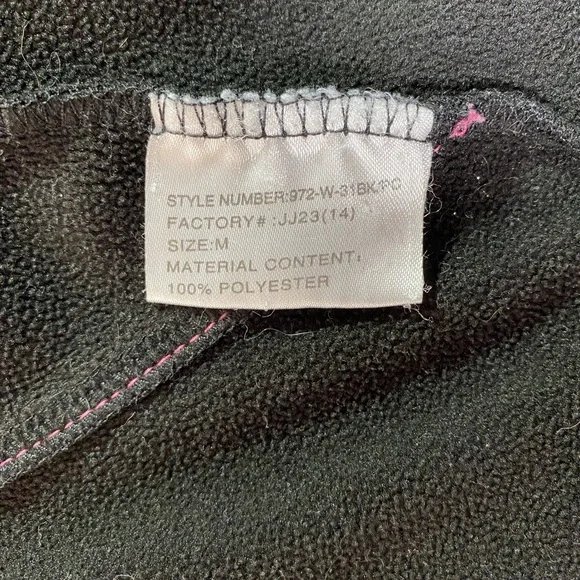 Huntworth Women’s Pink Camo Full-Zip Performance Track Jacket Size Medium - Picture 5 of 9